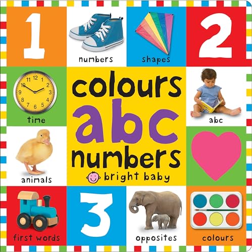 Colours ABC Numbers: First 100 Books (First 100 Board Books) von Priddy Books